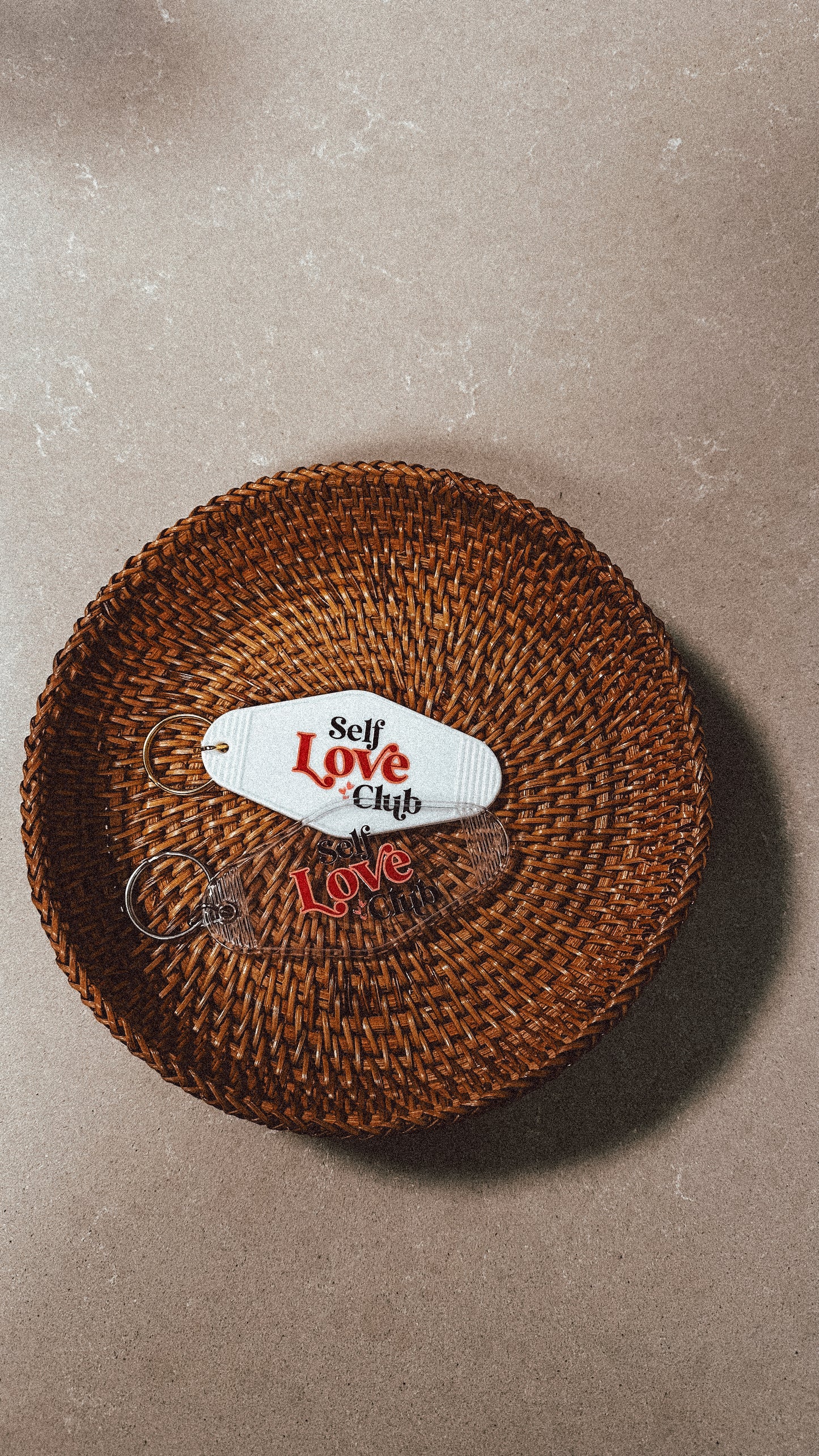 Self Love Club Keychain | Self Love | Mental Health Reminder | Self Care | Gift Shop