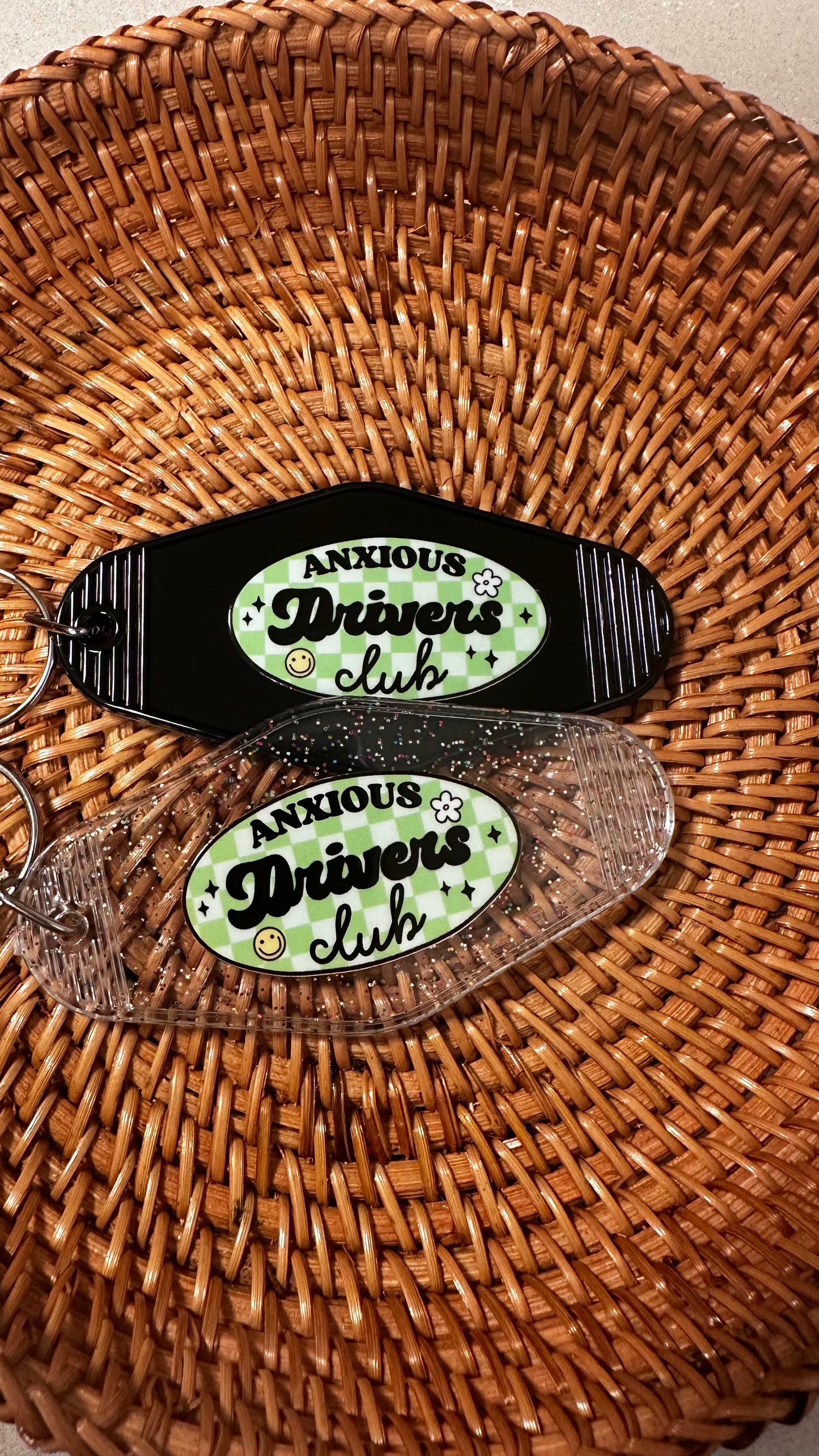 Anxious Drivers Club | Anxiety | Mental Health Key Chain|