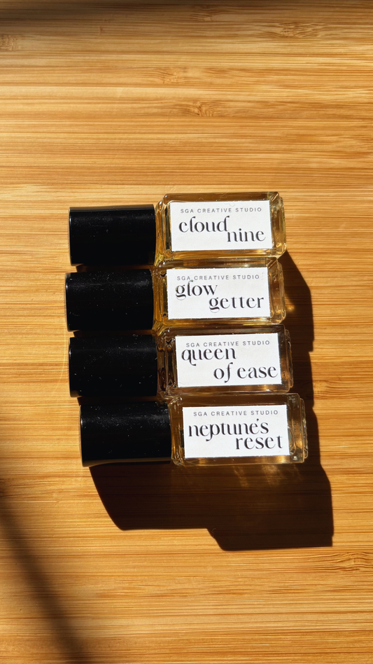 Discovery Set - 4 mini rollers + cuticle pen